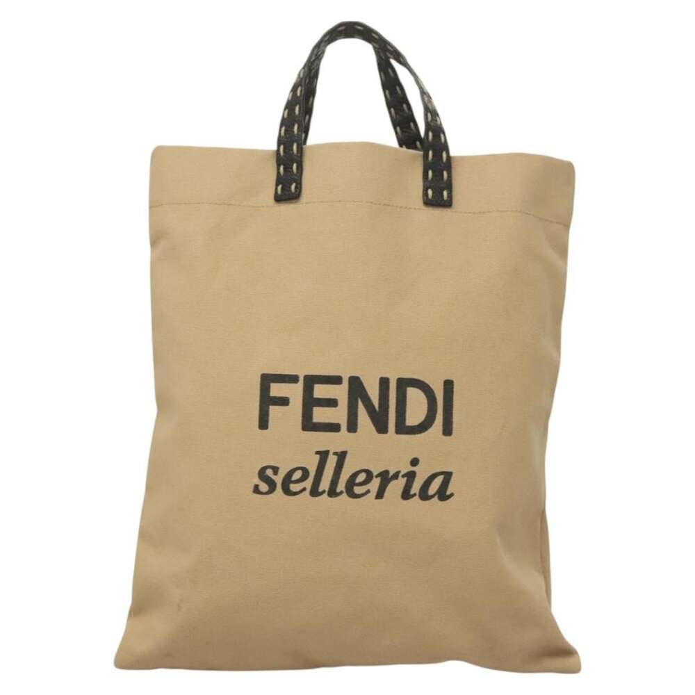 Fendi Celeria Handbag Beige